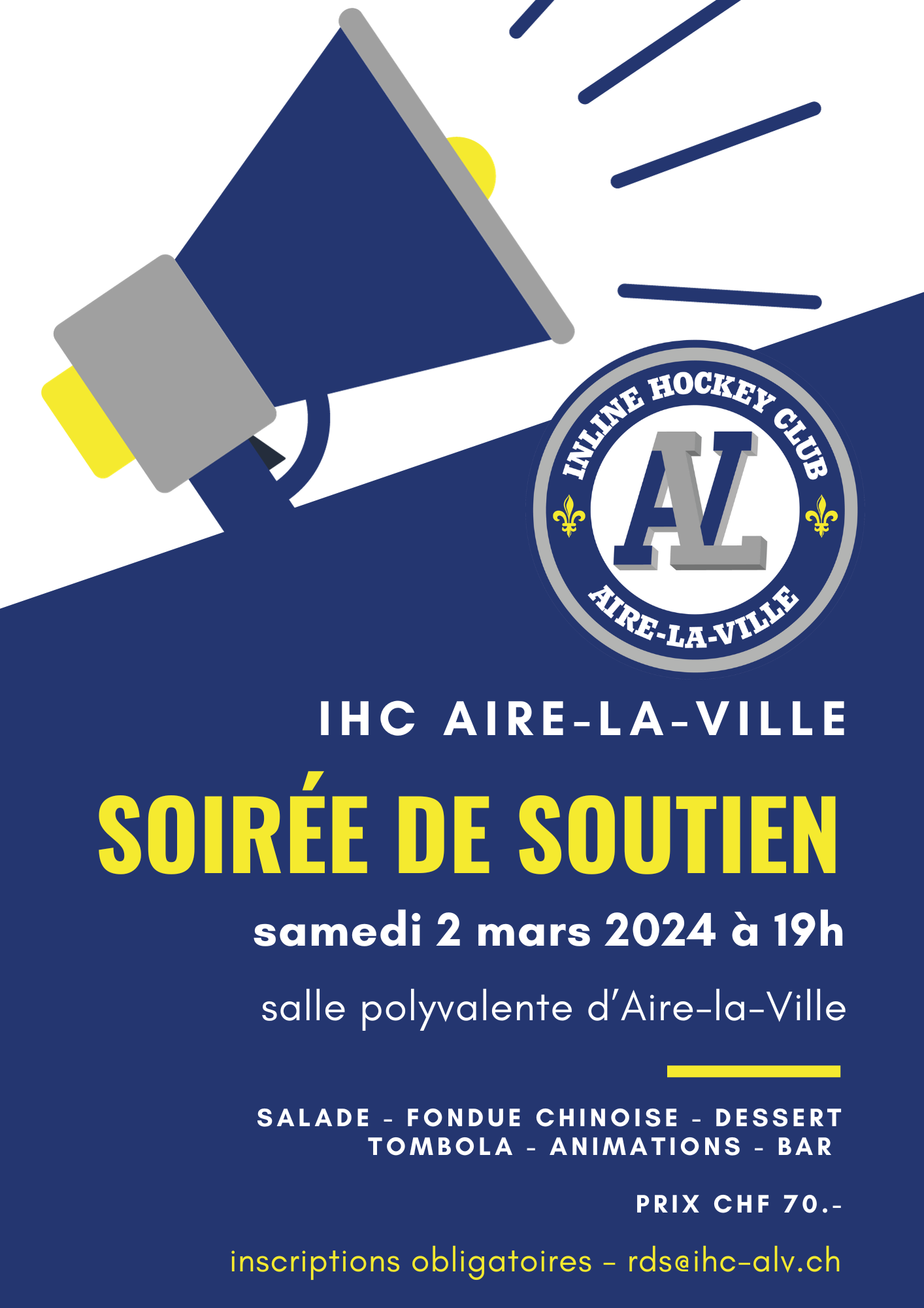  ☆☆☆ SOIREE DE SOUTIEN 2024 ☆☆☆