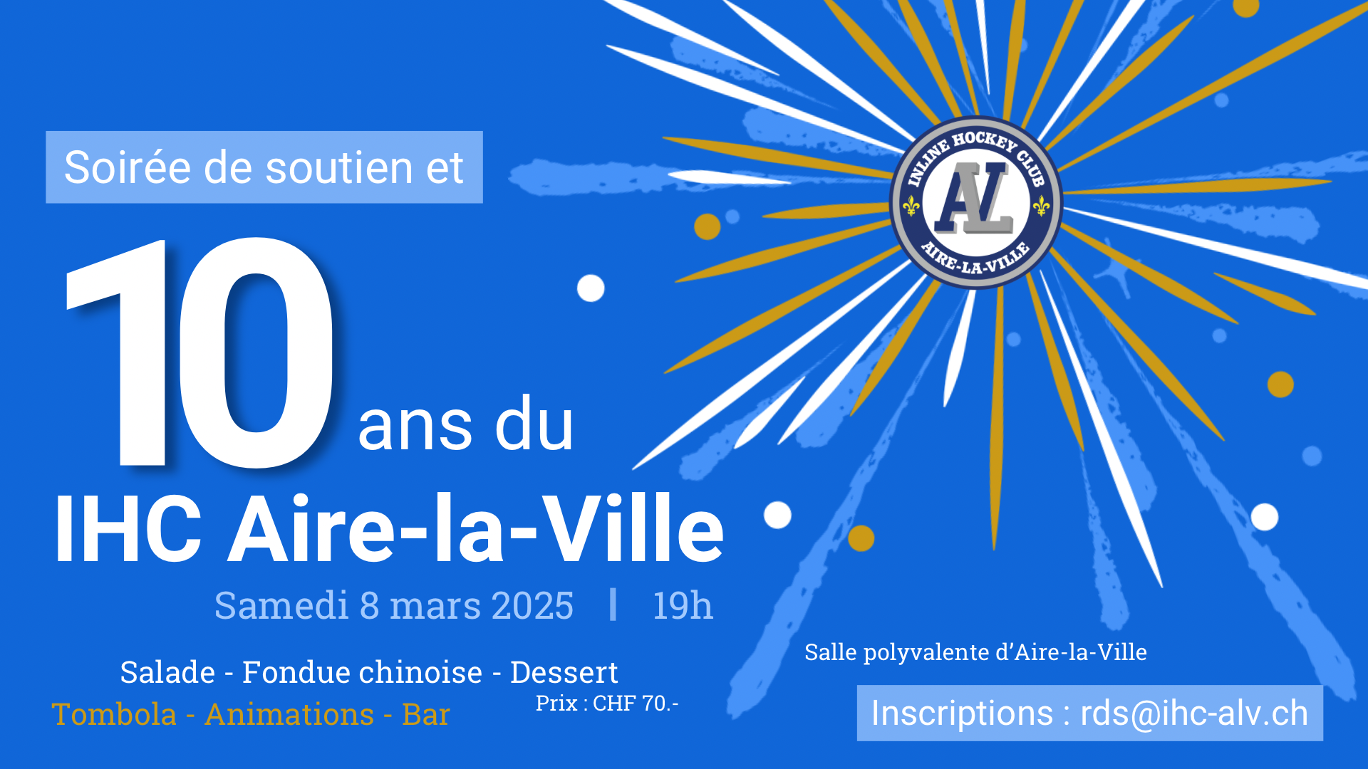 Soirée de soutien 2025