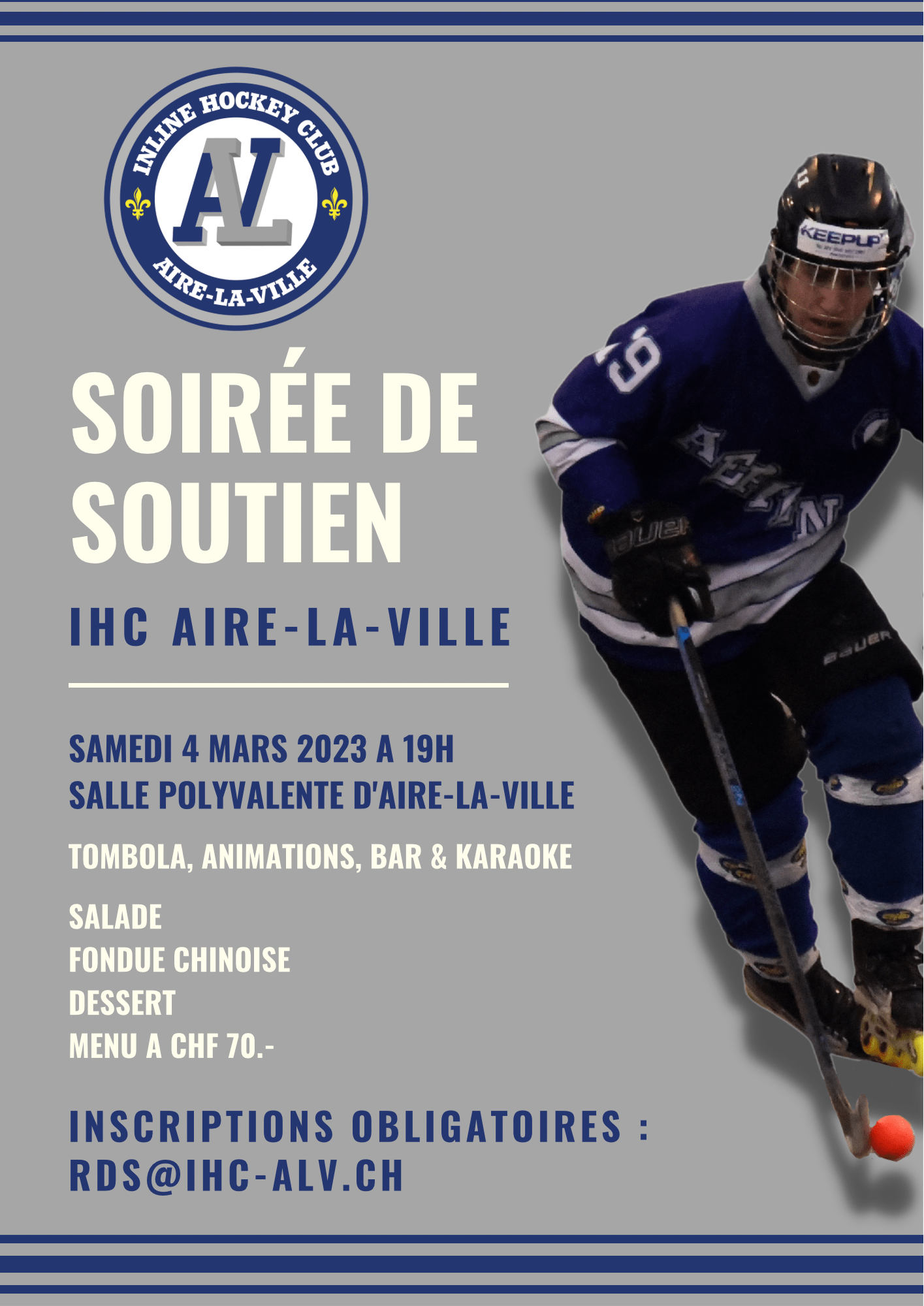 ☆☆☆ SOIREE DE SOUTIEN 2023 ☆☆☆